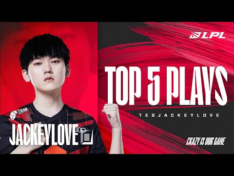 LPL Top 5 Plays | TES JackeyLove A Model Performance | 2022 Summer Split Week 8