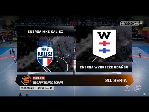 20. Seria Energa MKS Kalisz - Energa Wybrzeże Gdańsk SKRÓT