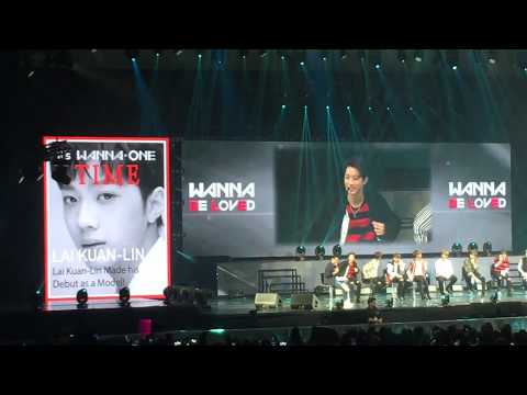 170922 Wanna One Singapore Lai Kuanlin’s Segment