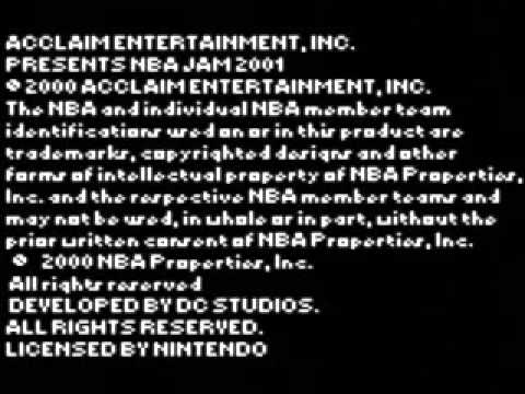 NBA Jam 2001 Game Boy