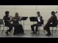 L. van Beethoven - String Quartet No. 4 in C minor, I. Allegro ma non Tanto, SDSMI 2015