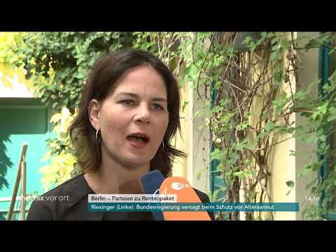 Statements der Opposition zum Rentenpaket der Großen Koalition am 29.08.18