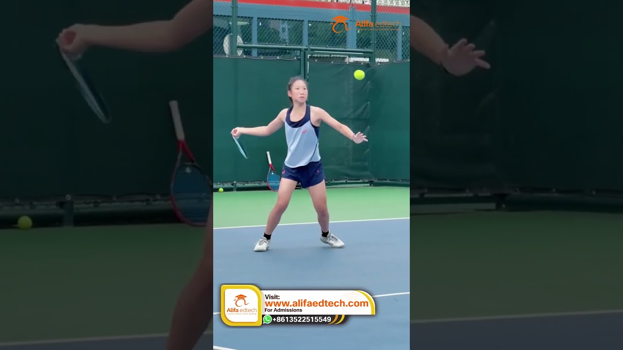 Video about junior tennis training and student development