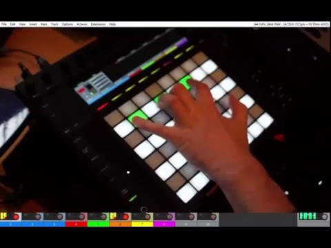 Transformator - Use Ableton Push 1 & 2 with Cockos Reaper