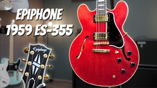 Video thumbnail for Epiphone 1959 ES-355 inspired by Gibson Custom - Sound Demo by SRGuitar