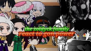 ||The zoldyck family react to gon power||hxh||Hunterxhunter||Gacha||reki-chan||enjoy||part 2||