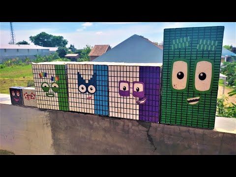 Looking for Numberblocks Puzzle Tetris 40000 Space ASMR Numberblocks Satisfying Video