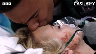 Paramedic Fights To Save Police Girlfriend! | Learning Curve | Casualty