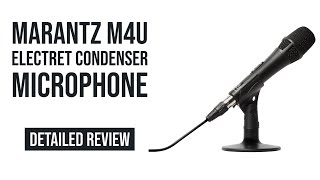Video thumbnail for Marantz M4U USB Computer Microphone - Full Review (In Hindi) by DJ NEO