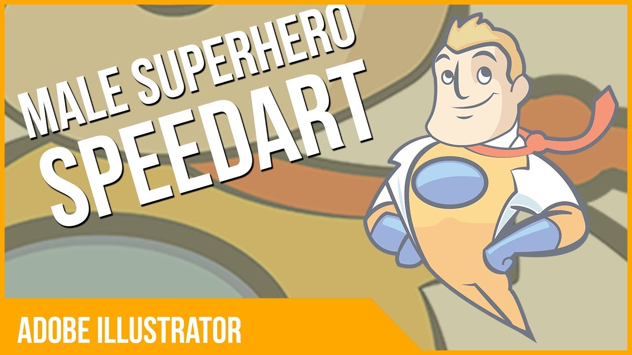 Male Superhero Vector [SpeedArt]
