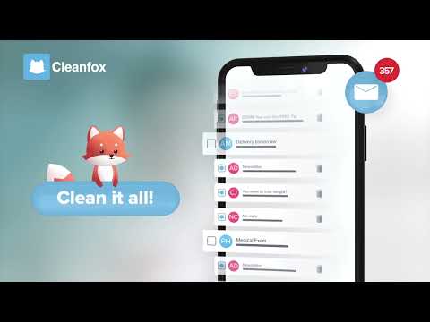 Cleanfox - Mail & Spam Cleaner Video