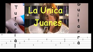 Como tocar &quot;La unica&quot; de Juanes en Guitarra Acustica
