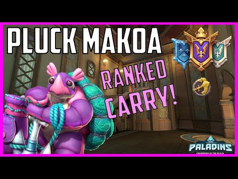 MAKOA RANKED CARRY | Paladins Pro Tank