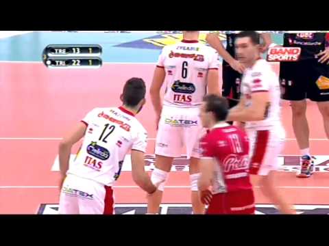 Trentino x Treia - Italiano de Vôlei Masculino 2014/15
