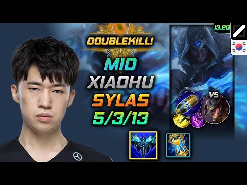 Sylas Mid Build Xiaohu Everfrost First Strike - LOL KR GrandMaster Patch 13.20