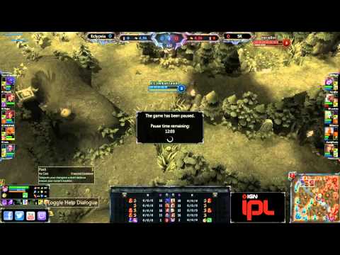 SK vs Eclypsia - Game 1 - IPL Royale - LoL Showmatch