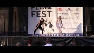 Schlossplatzfest Coburg  2015 – Francesca und Katja