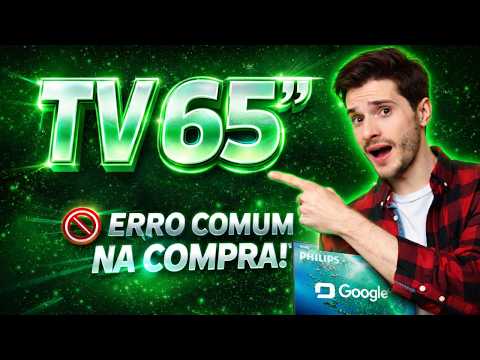 ACERTE NA ESCOLHA DA MELHOR SMART TV 65 CUSTO BENEFÍCIO/QUAL MODELO COMPRAR EM 2026?