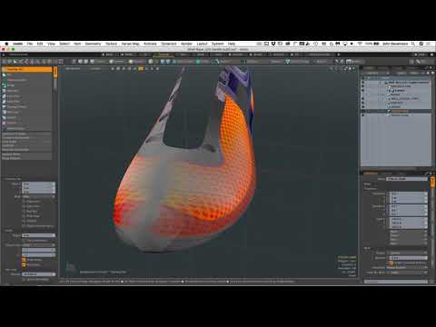Modo Footwear Design - Lesson 3: 9. Toecap Vamp