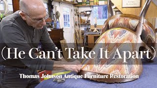 IMPOSSIBLE to Repair? - Thomas Johnson Antique Furniture Restoration