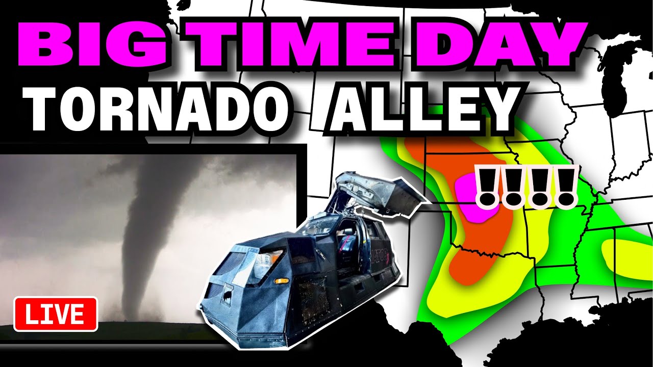 Tornadoes Likely Today - Top Chasers on The Ground