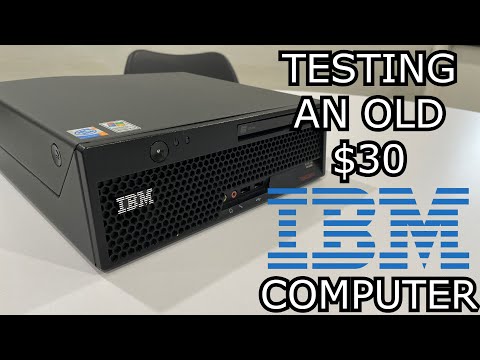 I tested an old $30 IBM computer!