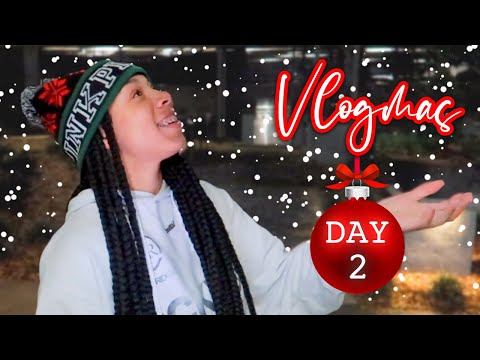 Seeing SNOW For The FIRST TIME *Cute Reaction* VLOGMAS DAY 2! | KDiani