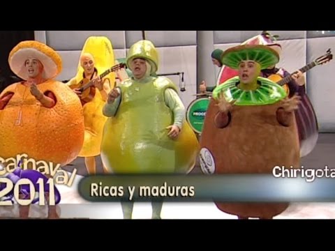 Chirigota. Ricas y Maduras 'Pasodobles y Cuplés' de CUARTOS Y SEMIFINAL | Carnaval de Cádz 2011