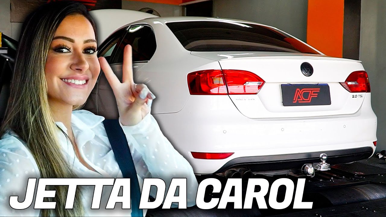 300whp? UM POUCO MAIS! JETTA DA CAROL VAI INCOMODAR!