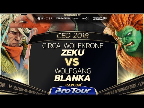 Circa Wolfkrone (Zeku) vs Wolfgang (Blanka) - CEO 2018 - Pools - CPT 2018