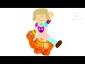 Oy Gabba Gabba Megan Rides A Turtle