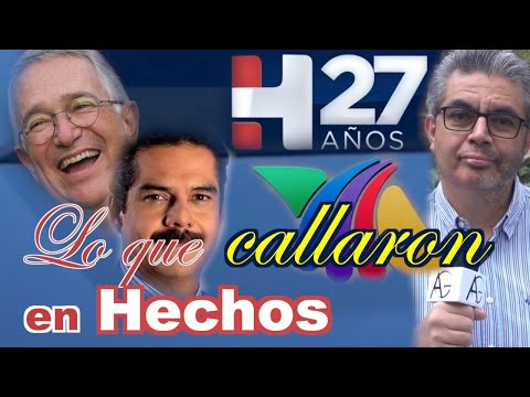 Lo que no quisieron decir en el programa especial de Hechos 27 Años.