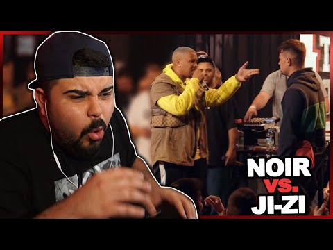 OMG!! ABSOLUTE ZERSTÖRUNG!! 🔥 NOIR VS. JIZI - Takeover Freestyle Contest | REACTION