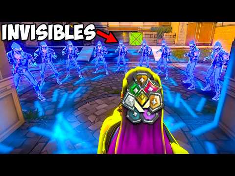 9 YORUS INVISIBLES vs TOUS les RANKS de VALORANT !