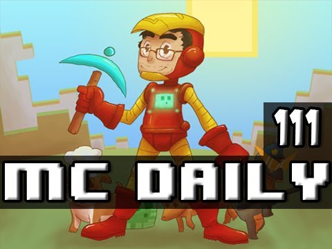 Minecraft Daily | Ep.111 | Ft  Steven and Rachelkip! | Stevens house took an Explosive Racks!