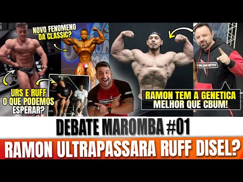 RAMON VAI SUPERAR URS E RUFF DIESEL NESTE OLYMPIA? LIVINHO O NOVO FENOMENO CLASSIC! DEBATE MAROMBA 1