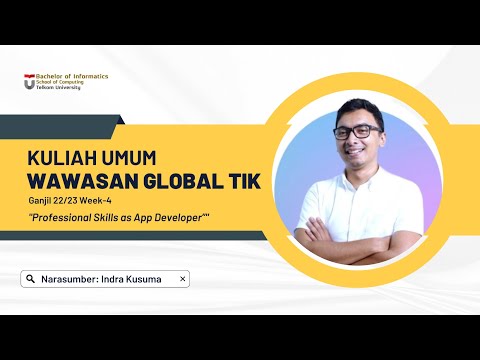 WGTIK Week 4 "Professional  Skills  as  App  Developer”" -  Indra Kusuma