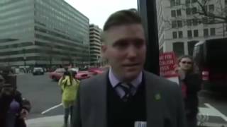 Richard Spencer getting punched in the face - Atari Teenage Riot - Hetzjagd Auf Nazis