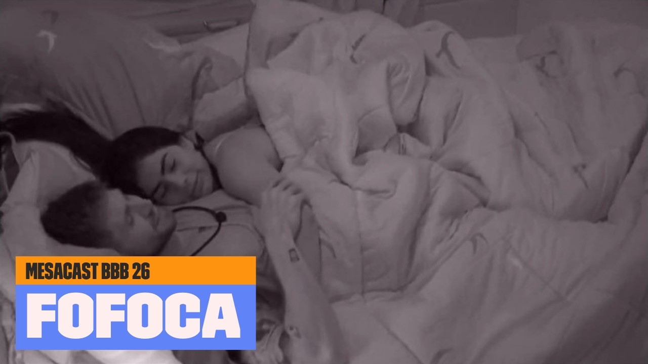 Brothers FLAGRAM Jonas e Marciele deitados juntos 👀 | Mesacast BBB | BBB 26 | Multishow