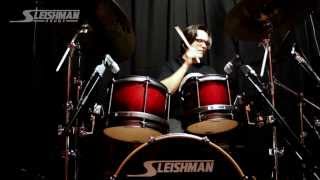 Video thumbnail for Sleishman Pro Series 'Fusion' Kit by Sleishman Drum Co
