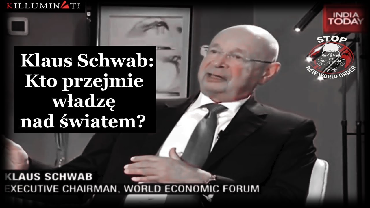 Szczere wyznanie Klausa Schwaba: Kto przejmie władzę nad światem ?
