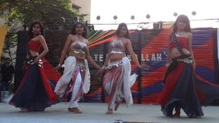 Hot Indian college girls belly dancing video new 2