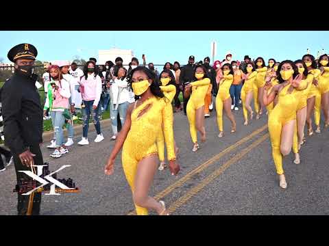 Alabama State University ft. the Sensational Stingettes - Marching Out - 2021