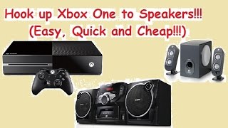 Xbox One Sound on Logitech or External Stereo Speakers - Quick, Easy and Cheap!