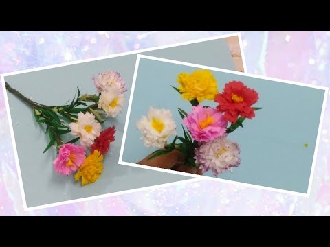 How To Make Portulaca Flower | Moss Rose | Diy