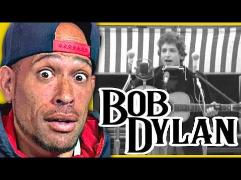 Rapper FIRST time REACTION to BOB DYLAN Mr. Tambourine Man (Live at the Newport Folk Festival. 1964)