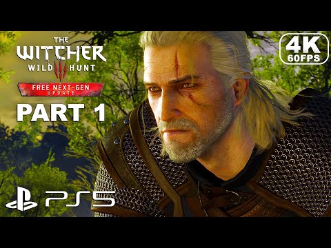 THE WITCHER 3 WILD HUNT NEXT-GEN PS5 Gameplay Walkthrough Part 1 - Witcher 3 Wild Hunt (4K 60FPS)