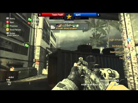 EGL7 : Mad Catz Call of Duty: MW3 (Xbox 360) : Team Fear vs apeX - LBR9 - Map 3