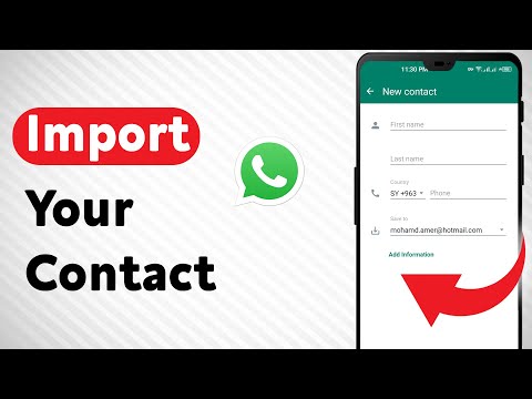 How To Import Your WhatsApp Contacts (Updated)
