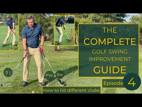 Complete Golf Swing Improvement guide - 4  | how to hit different clubs